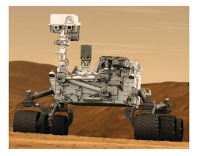 Curiosity Rover Spring