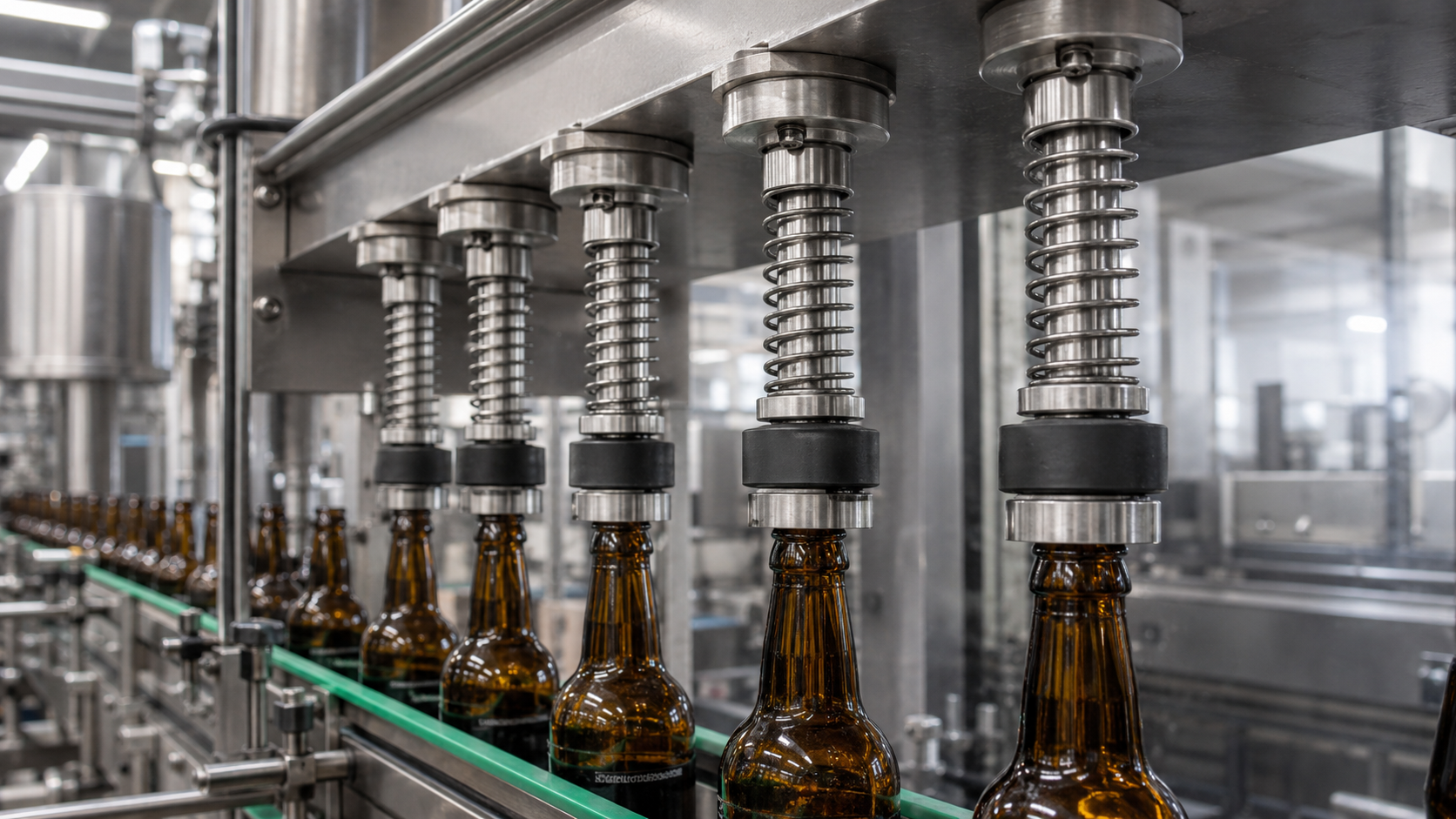 bottling equipment springs used on filling machinery