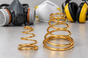 Brass Conical Springs and Safety Gear - Ace Wire Spring & Form Co safety equipment springs